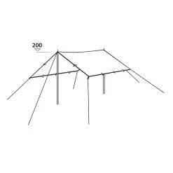 Easy Camp Tarp Void Rustic Grün -Professionelles Outdoor-Ausrüstungsgeschäft 80143 7